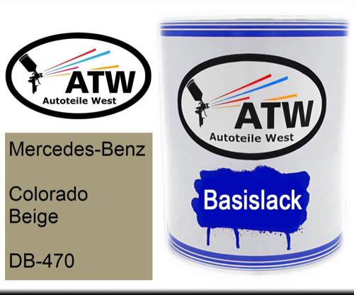 Mercedes-Benz, Colorado Beige, DB-470: 1L Lackdose, von ATW Autoteile West.